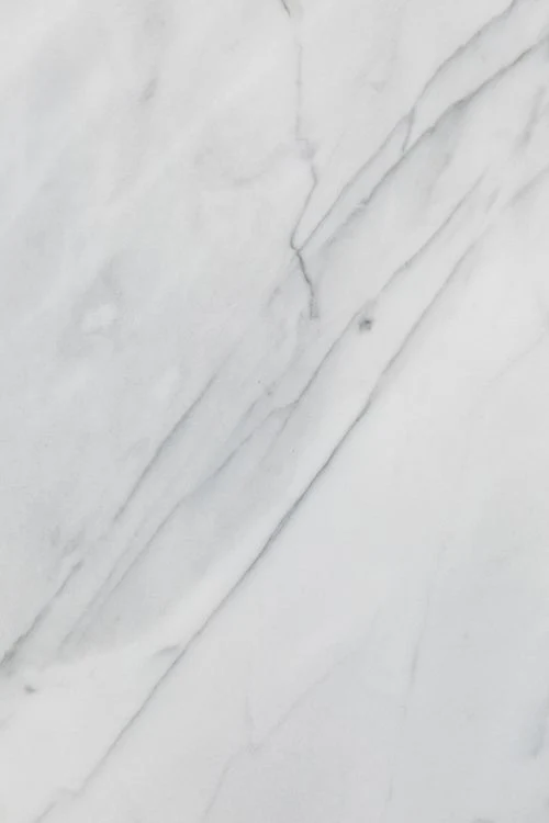 Pale natural marble with subtle gray veining
