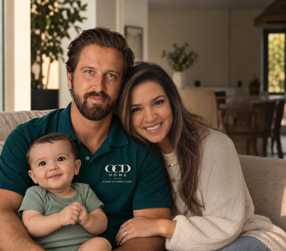 Jordan Waterman and family